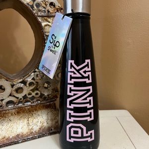 Pink water bottle